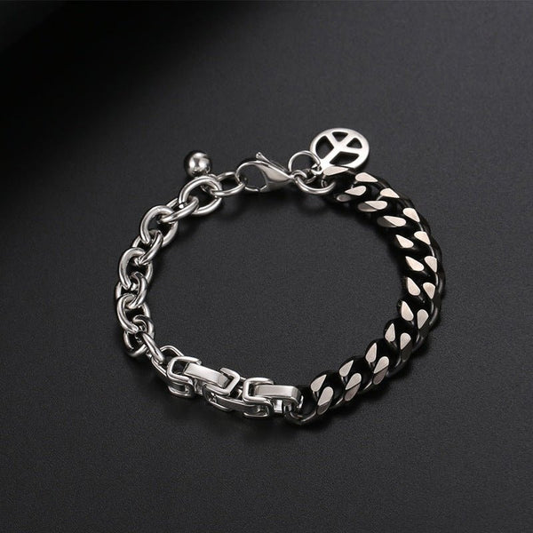 Bracciale in acciaio al titanio TITAN Infinitus - YUYU Collection